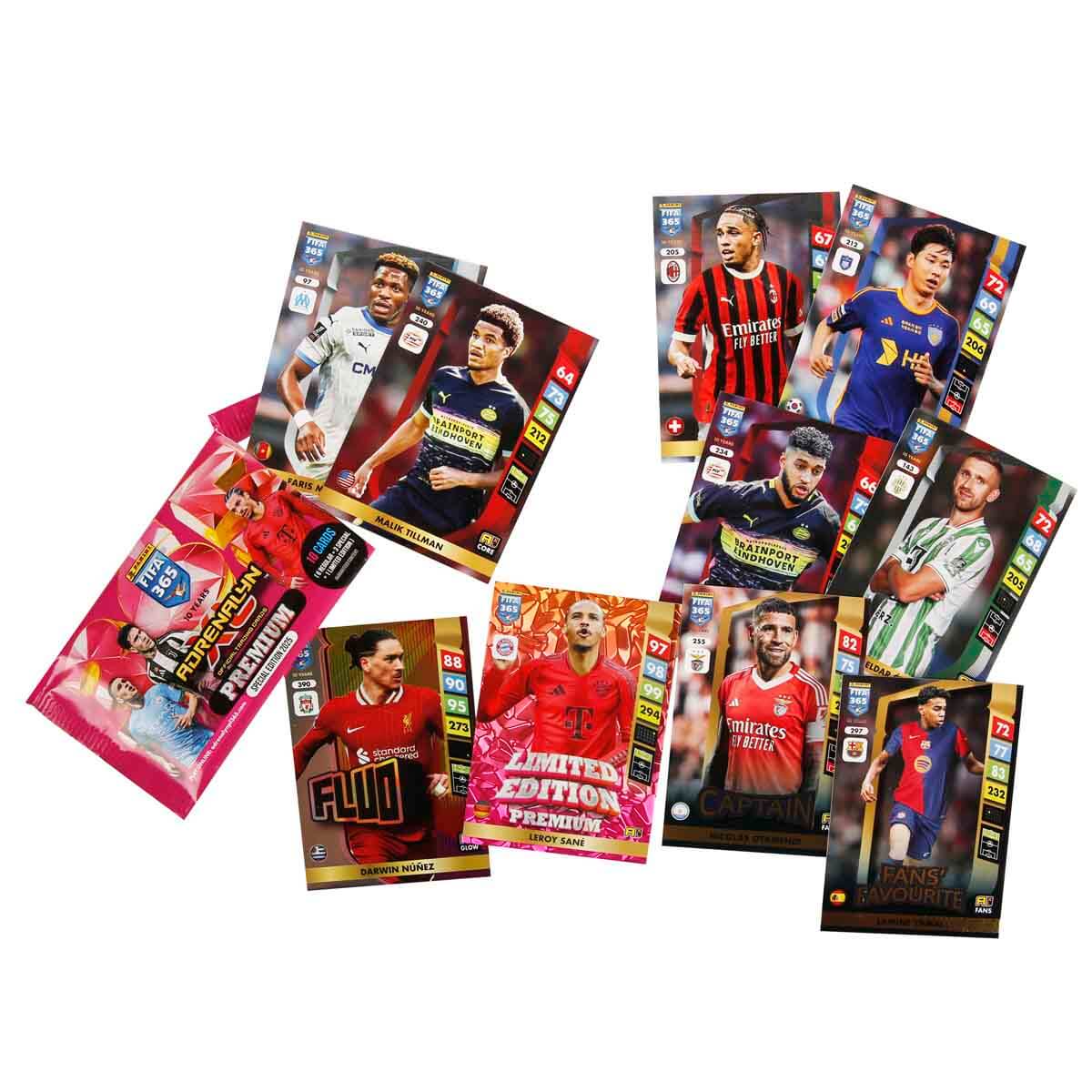 Panini FIFA 365 Adrenalyn 2025 Premium - Tekli Paket
