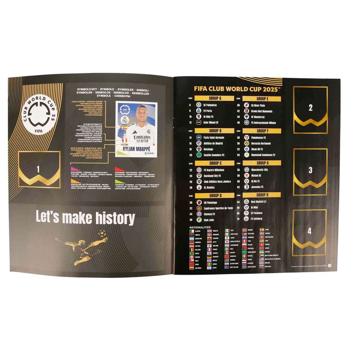 Panini Club World Cup 2025 Sticker Albüm