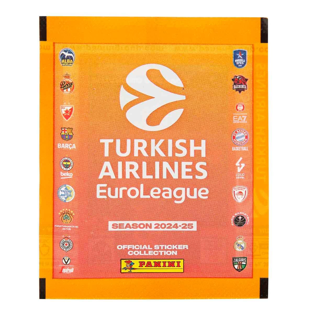 Panini 2024-25 Turkish Airlines Euroleague Sticker - Tekli Paket