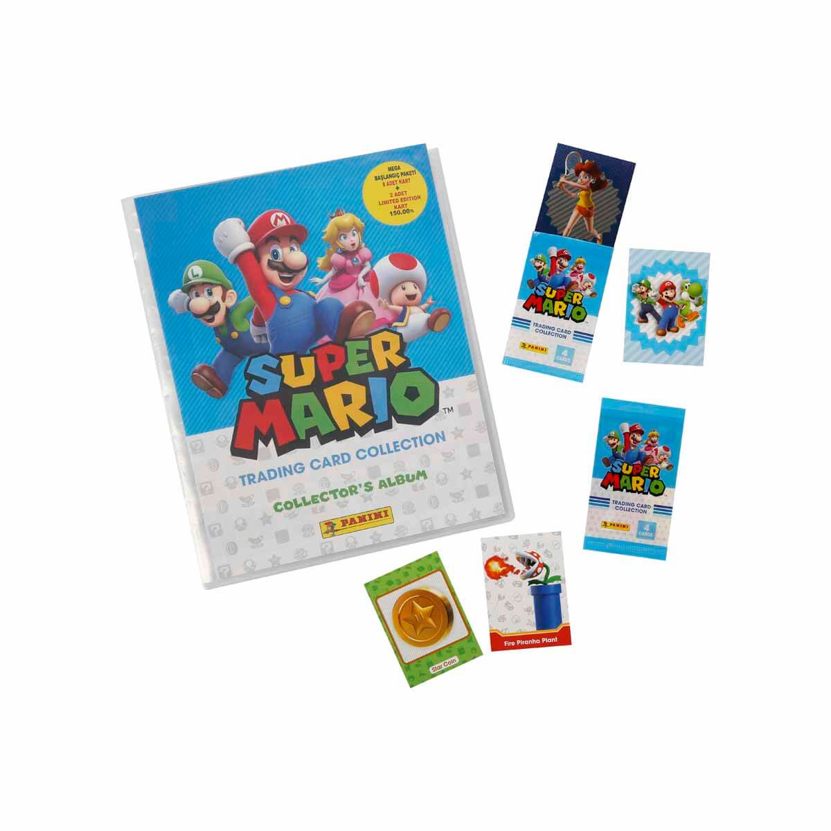 Panini Super Mario Bros. Oyun Kartları - Mega Başlangıç Paketi