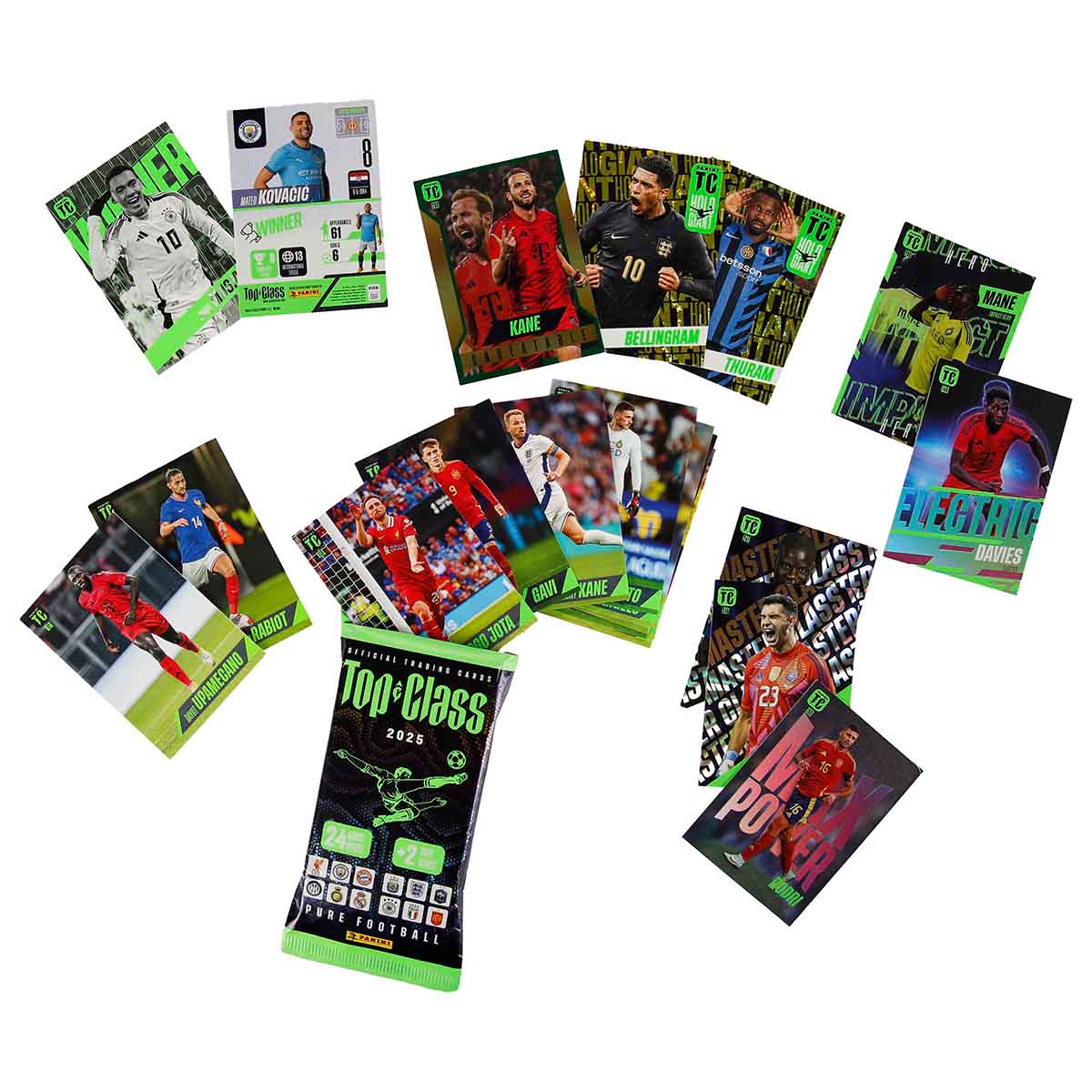 Panini FIFA Top Class 2025 Oyun Kartları - Fat Pack