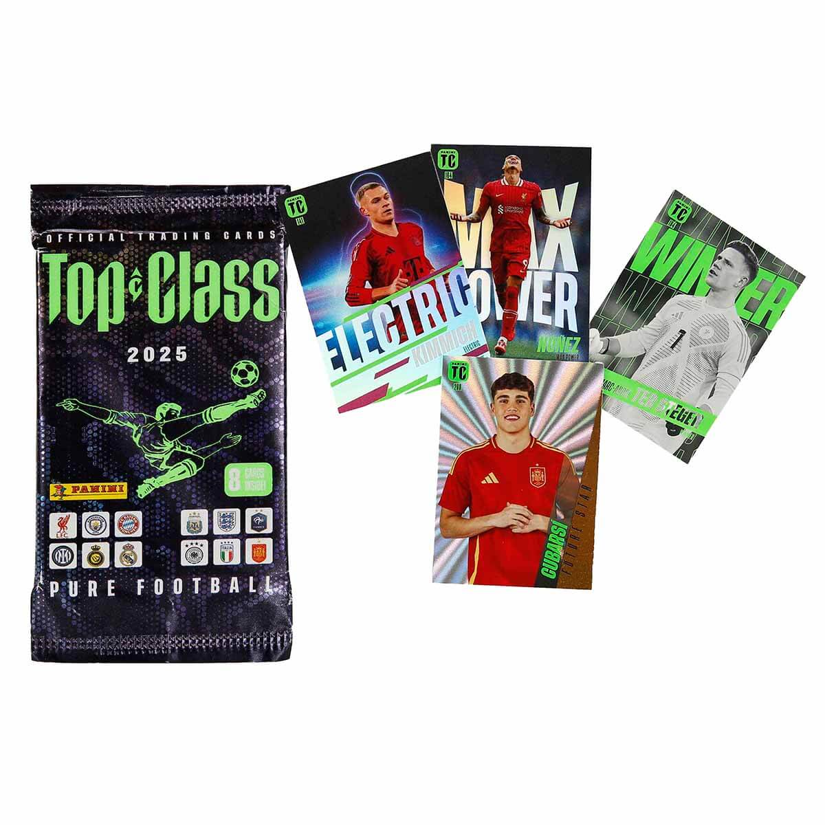 Panini FIFA Top Class 2025 Oyun Kartları - Tekli Paket