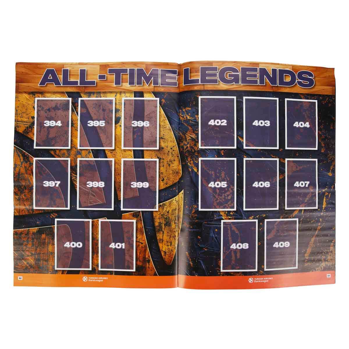 Panini 2024-25 Turkish Airlines Euroleague Çıkartma Albümü