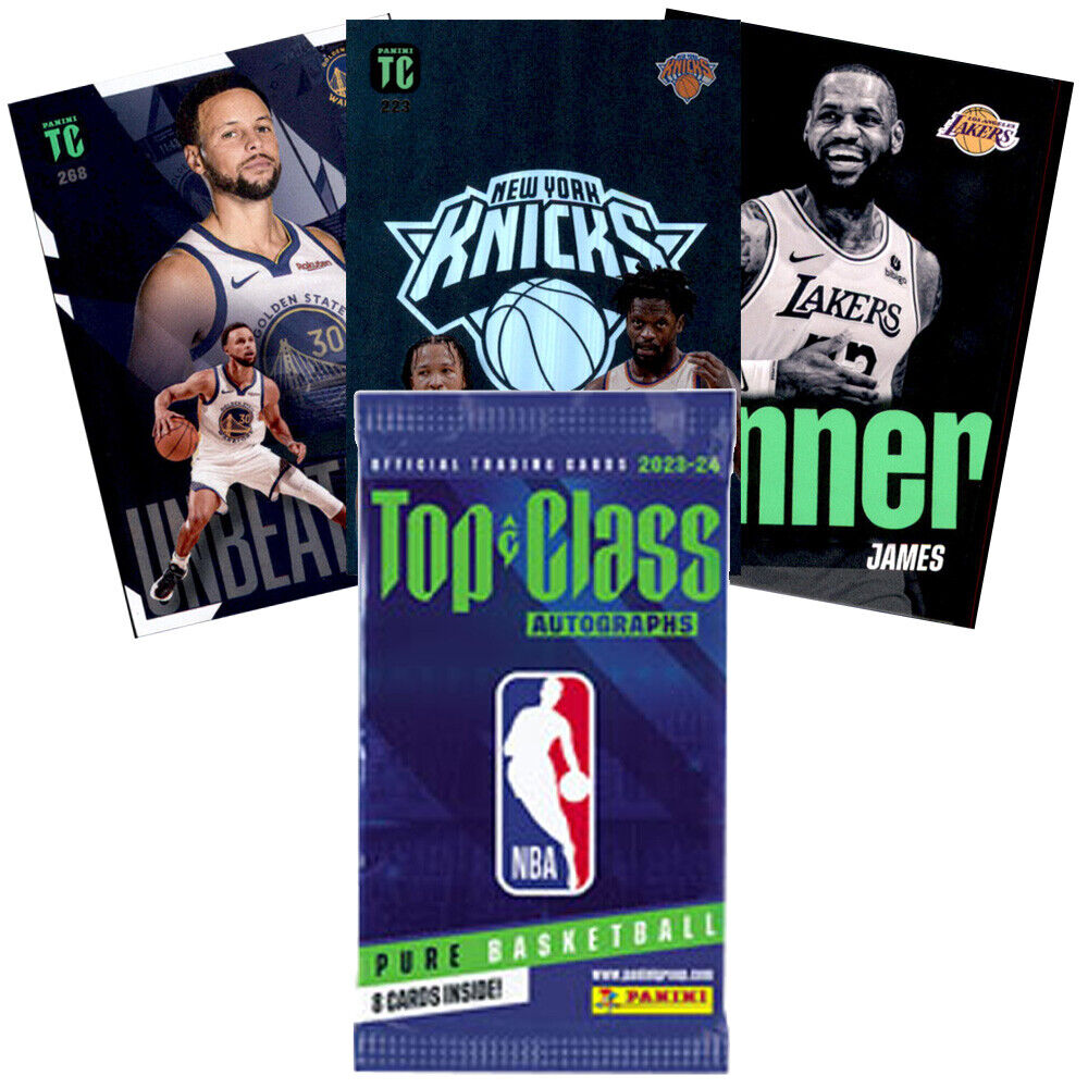 Panini NBA Top Class 2024 Oyun Kartları - Başlangıç Paketi
