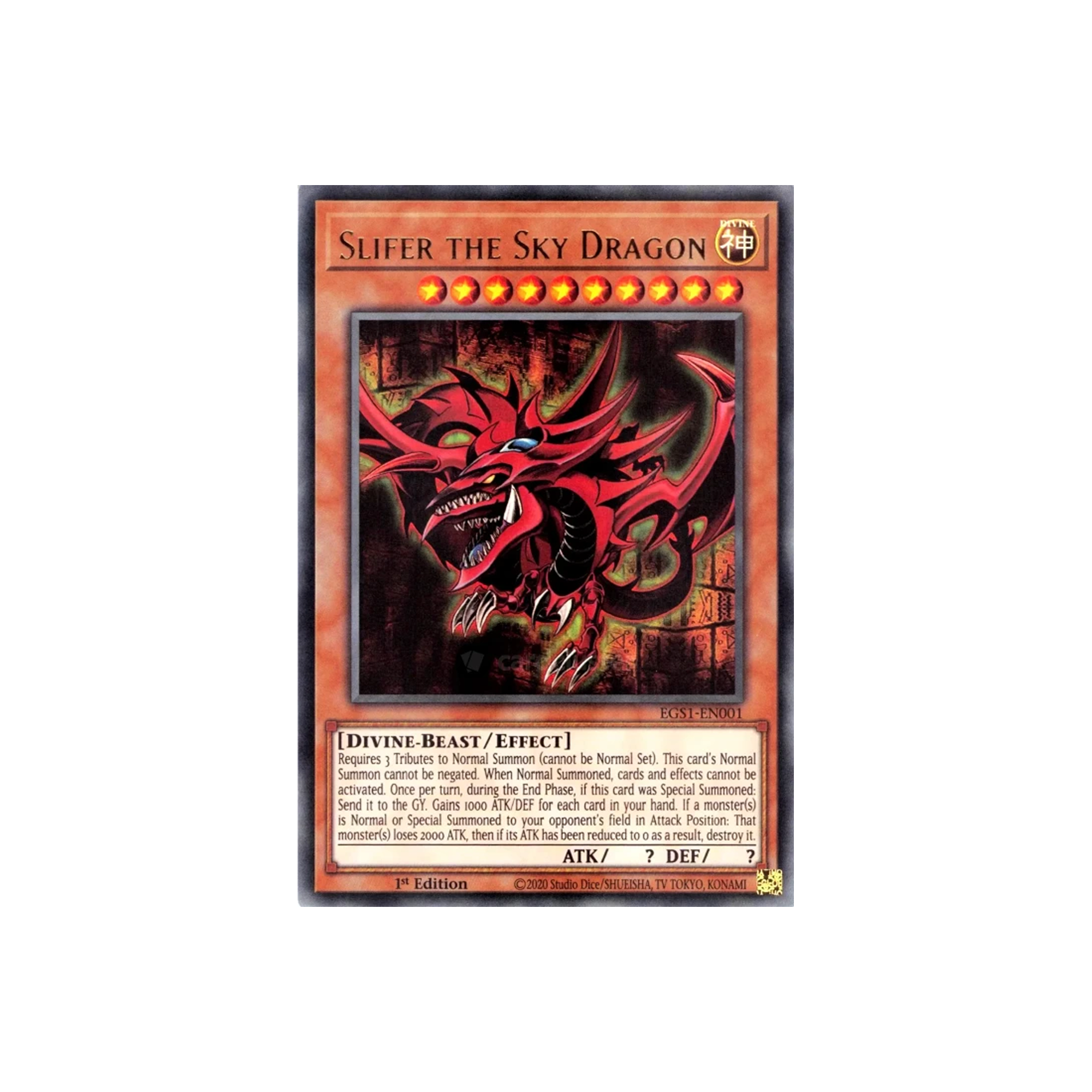 Yu-Gi-Oh! Egyptian God: Slifer the Sky Dragon Deck Booster Box