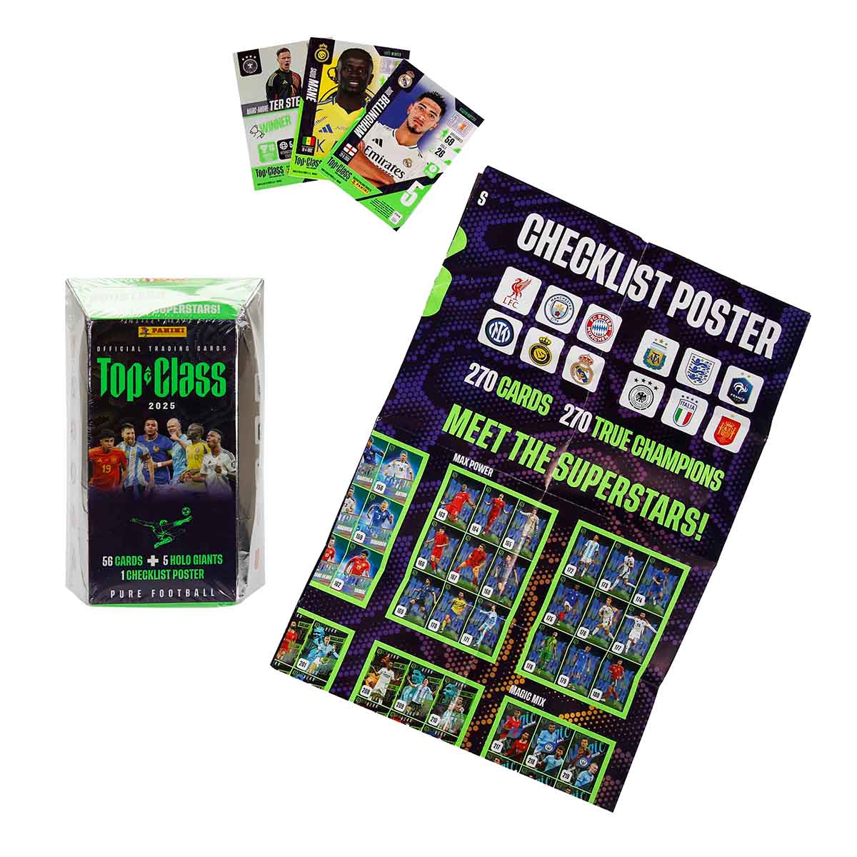 Panini FIFA Top Class 2025 Oyun Kartları - Blaster Box