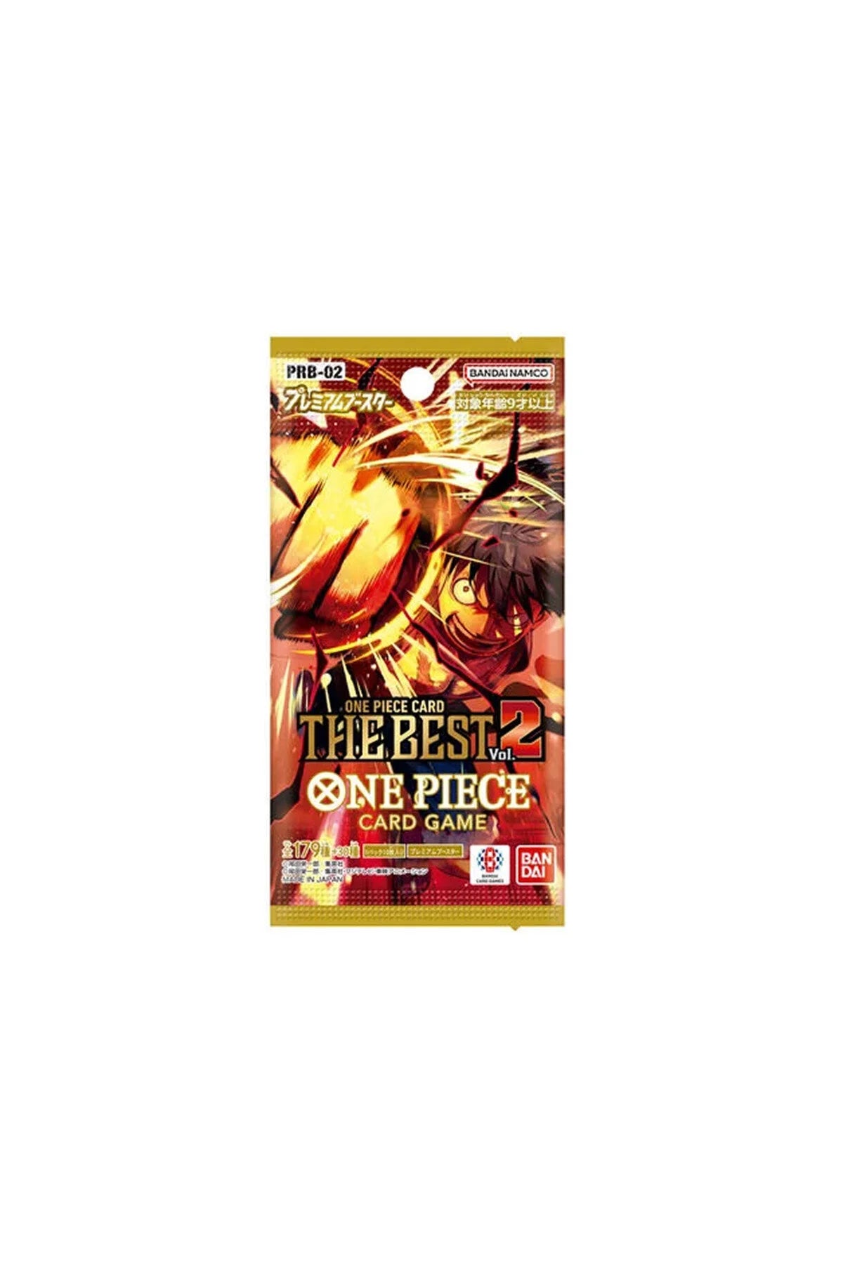 One Piece Card Game: The Best Vol.2 - Premium Booster Box (10 Pack İçerir)