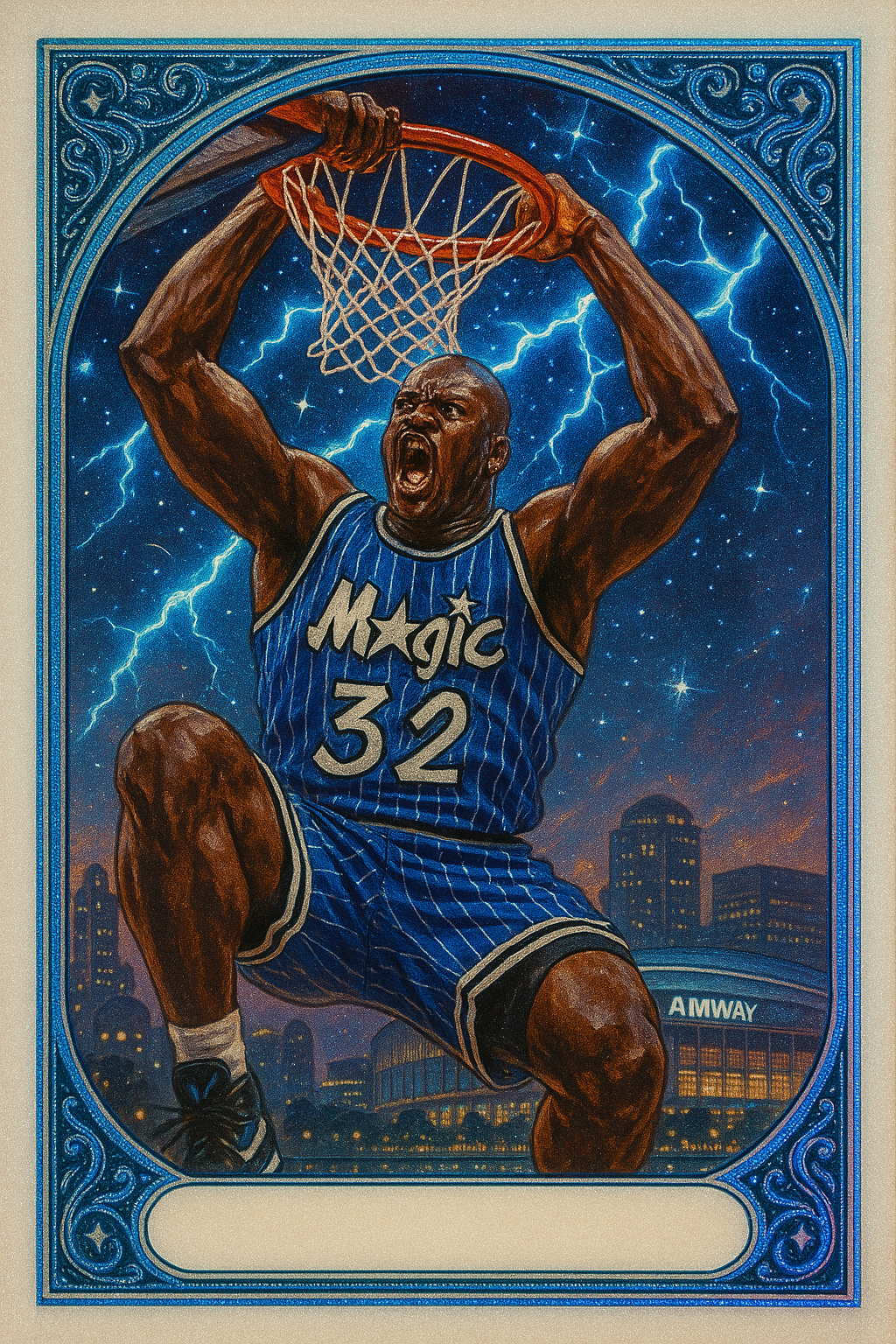 Shaquille O’Neal – The Diesel Custom Trading Card