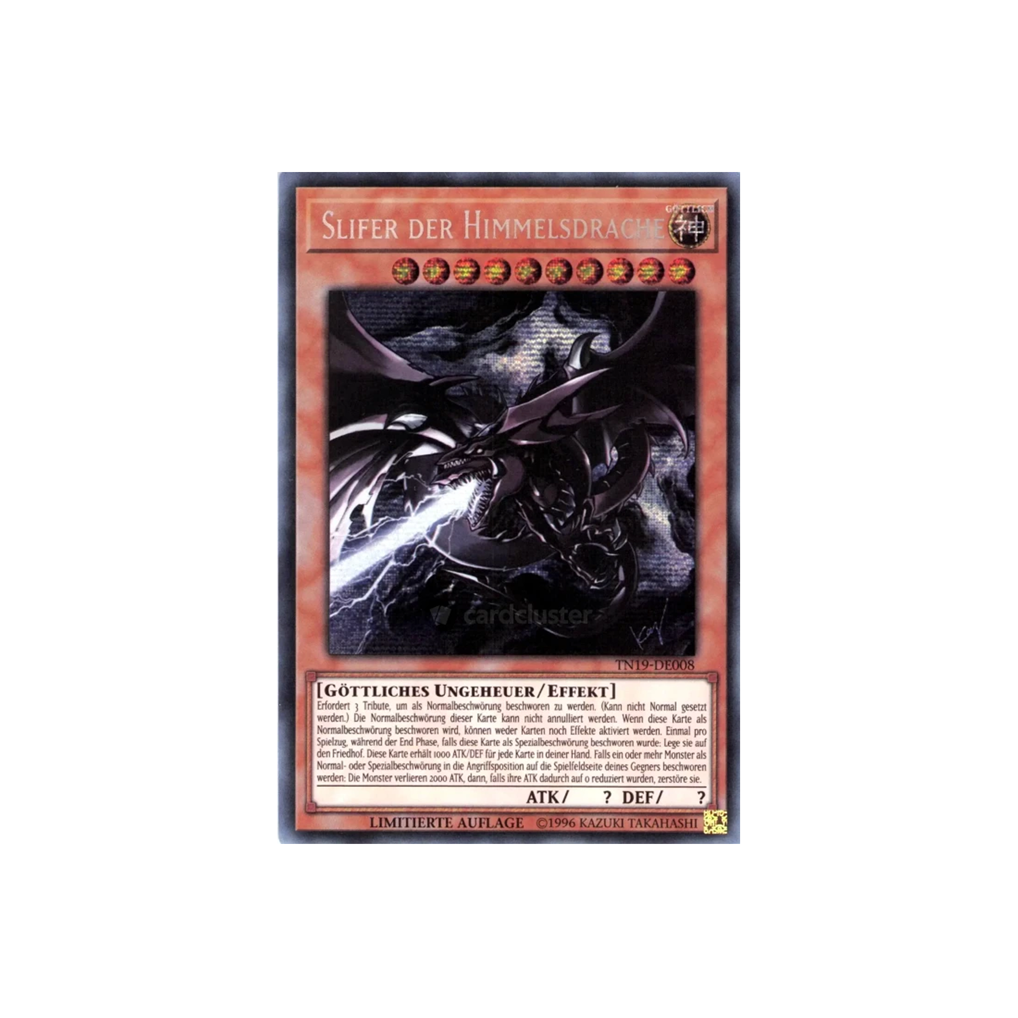 Yu-Gi-Oh! Egyptian God: Slifer the Sky Dragon Deck Booster Box