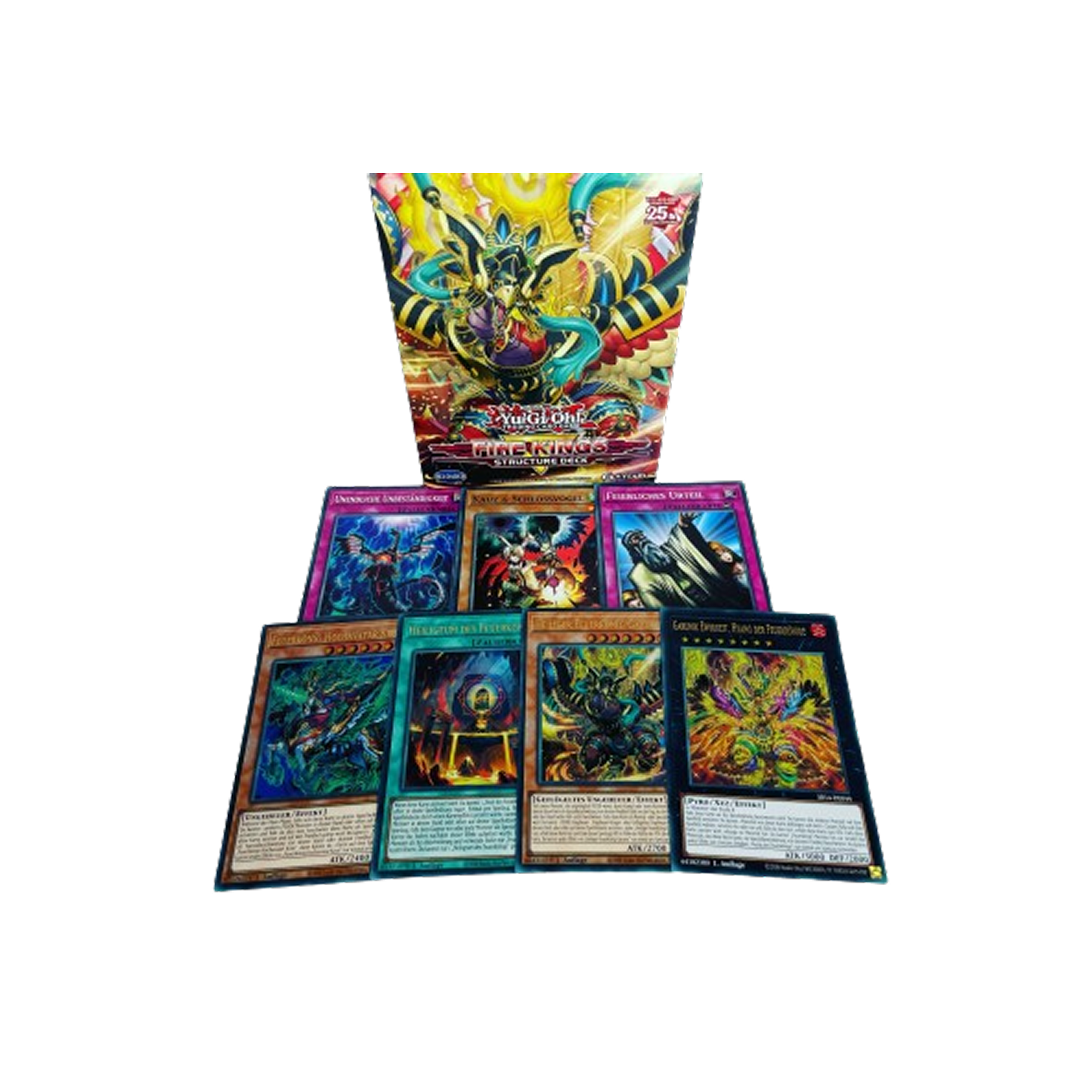 Yu-Gi-Oh! Fire Kings Reprint Structure Deck Booster Box