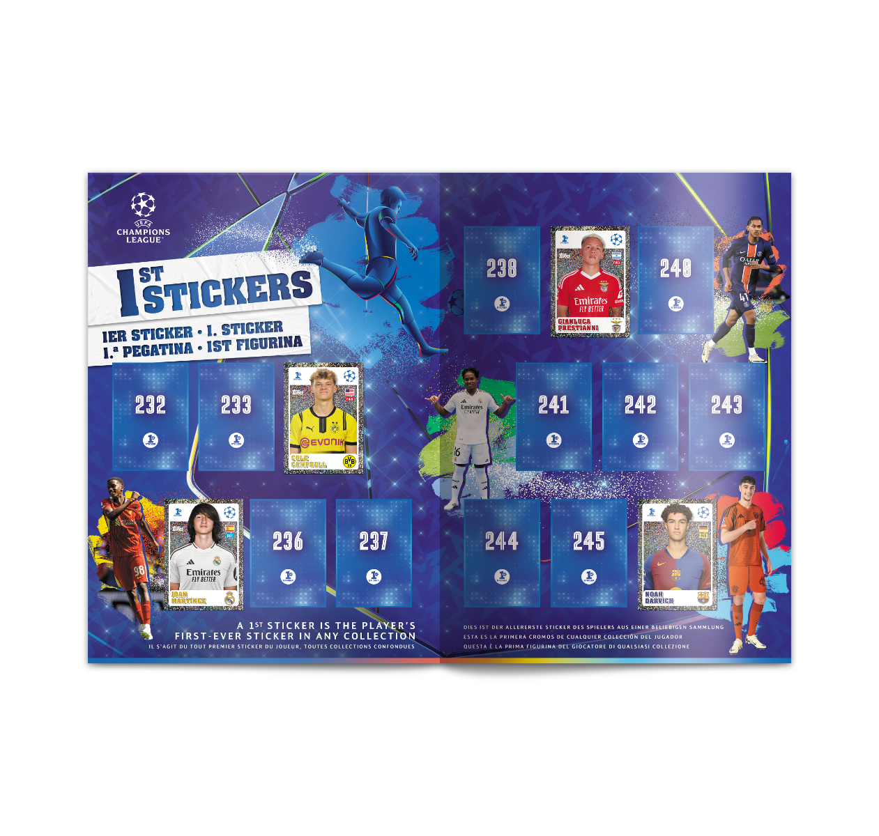 UEFA Champions League 2024/25 - Sticker Albüm