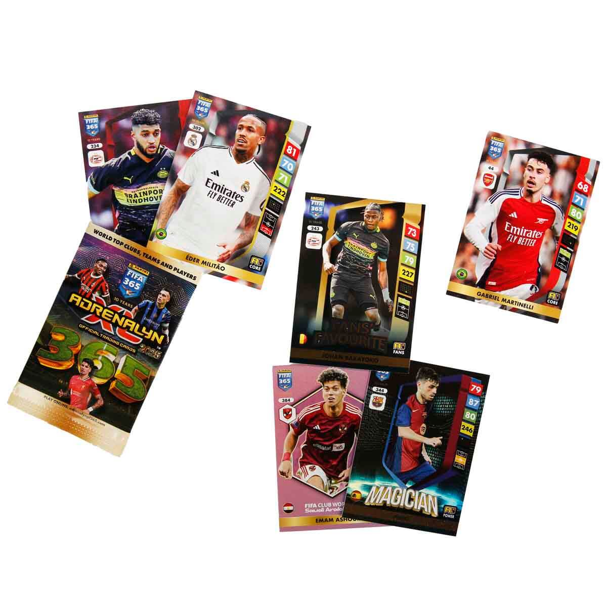 Panini FIFA 365 Adrenalyn 2025 - Tekli Paket