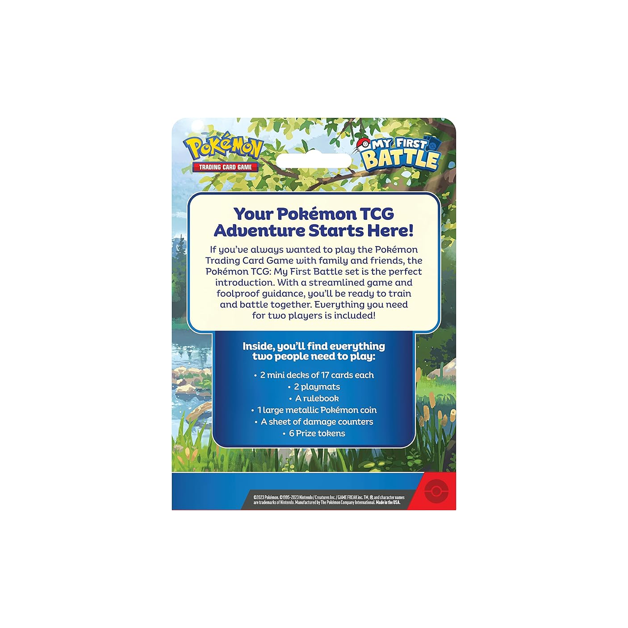 Pokémon TCG Card Game: My First Battle Deck