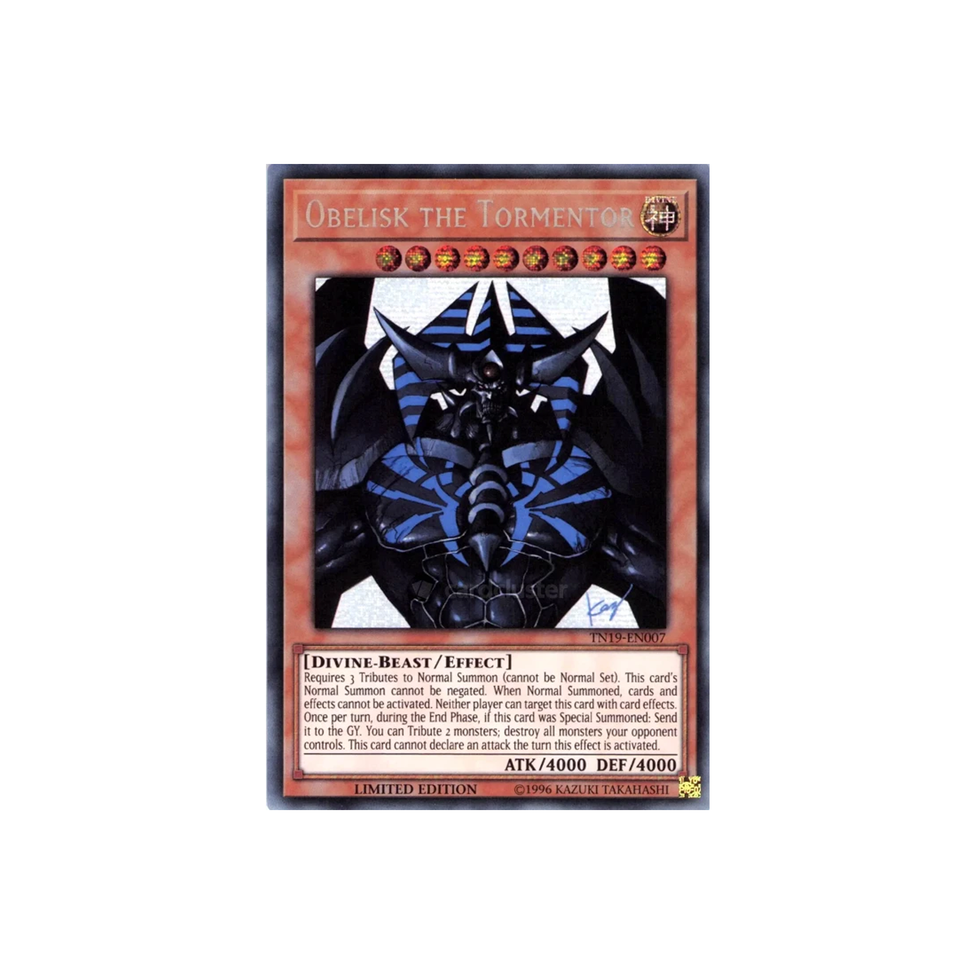 Yu-Gi-Oh! Egyptian God: Obelisk the Tormentor Deck Booster Box