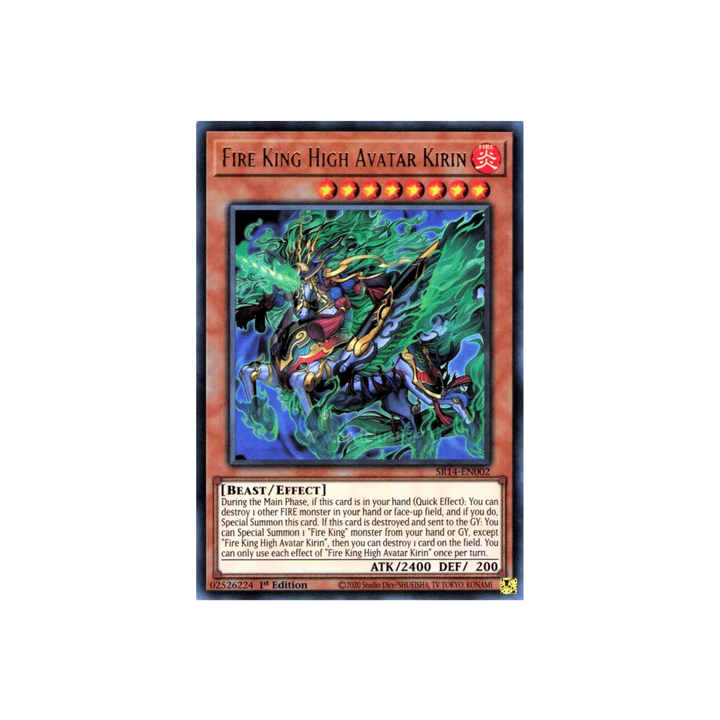 Yu-Gi-Oh! Fire Kings Reprint Structure Deck Booster Box