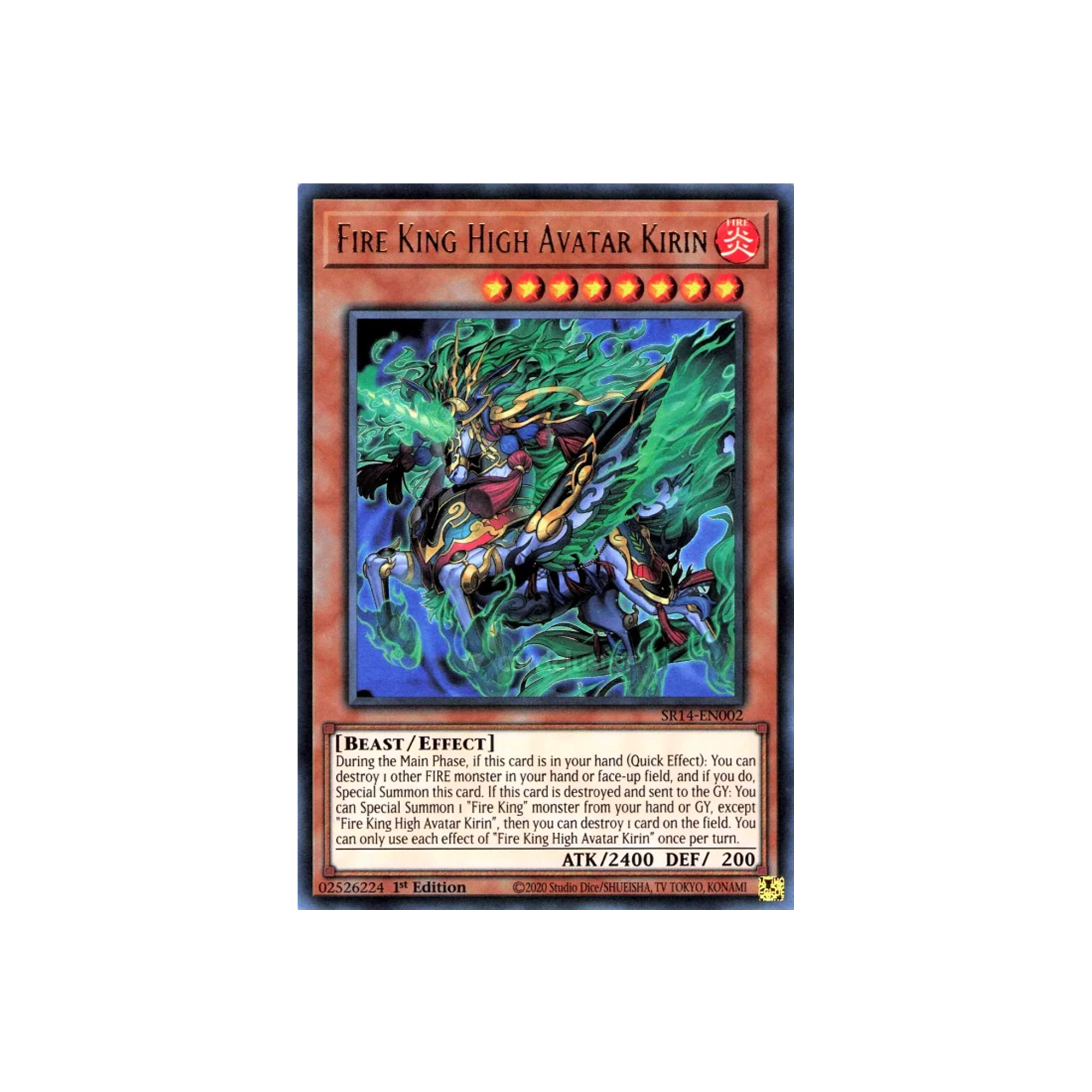 Yu-Gi-Oh! Fire Kings Reprint Structure Deck Booster Box