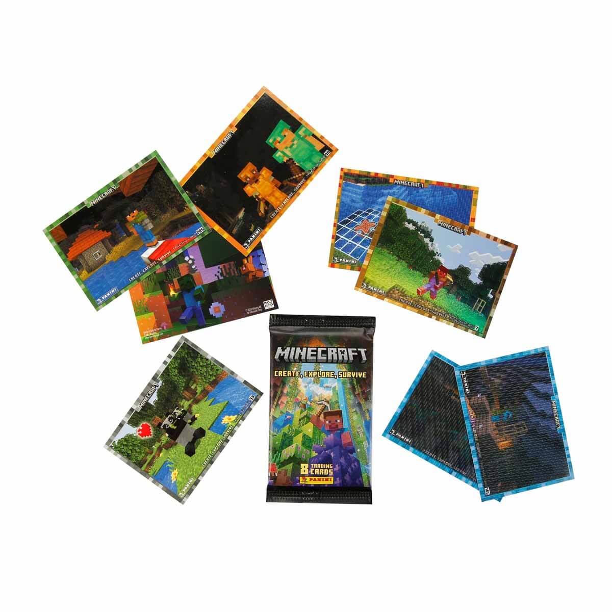 Panini Minecraft Oyun Kartları - Karton Kutu