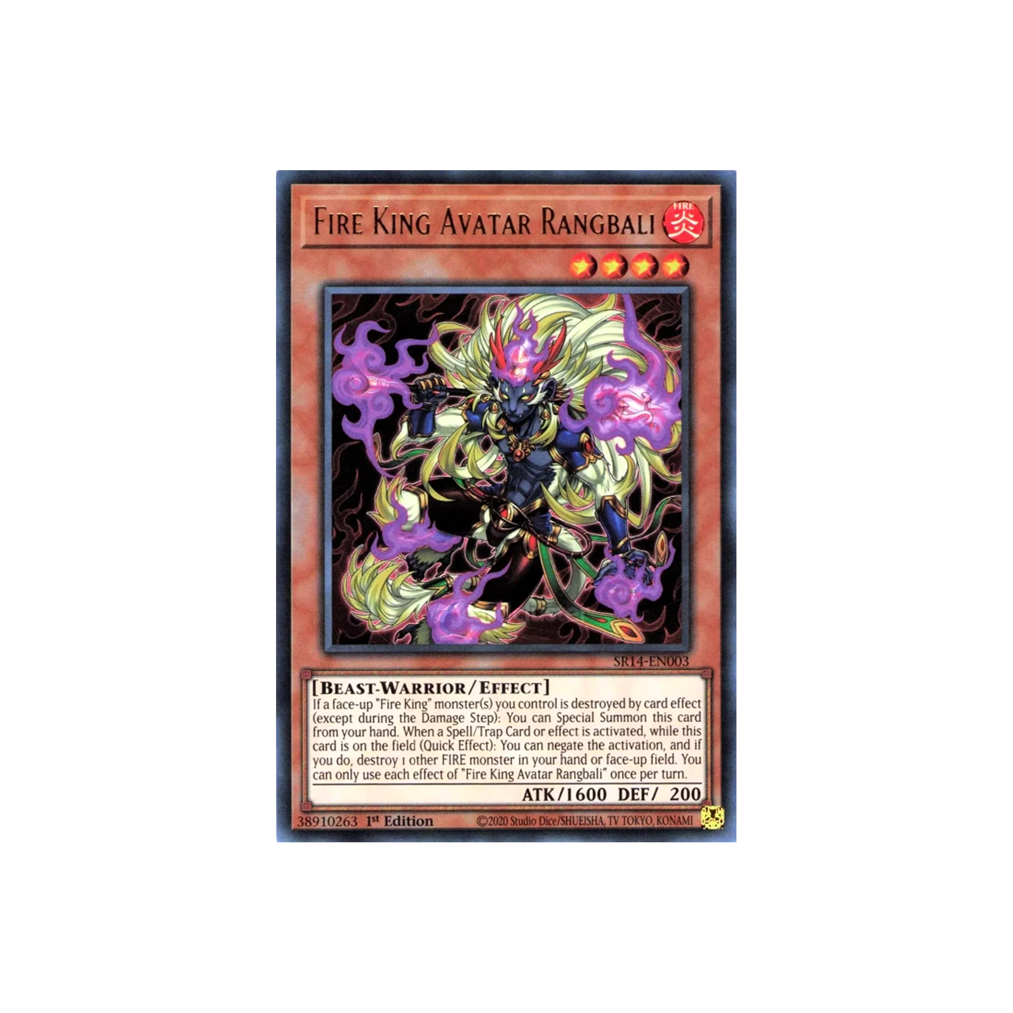 Yu-Gi-Oh! Fire Kings Reprint Structure Deck Booster Box