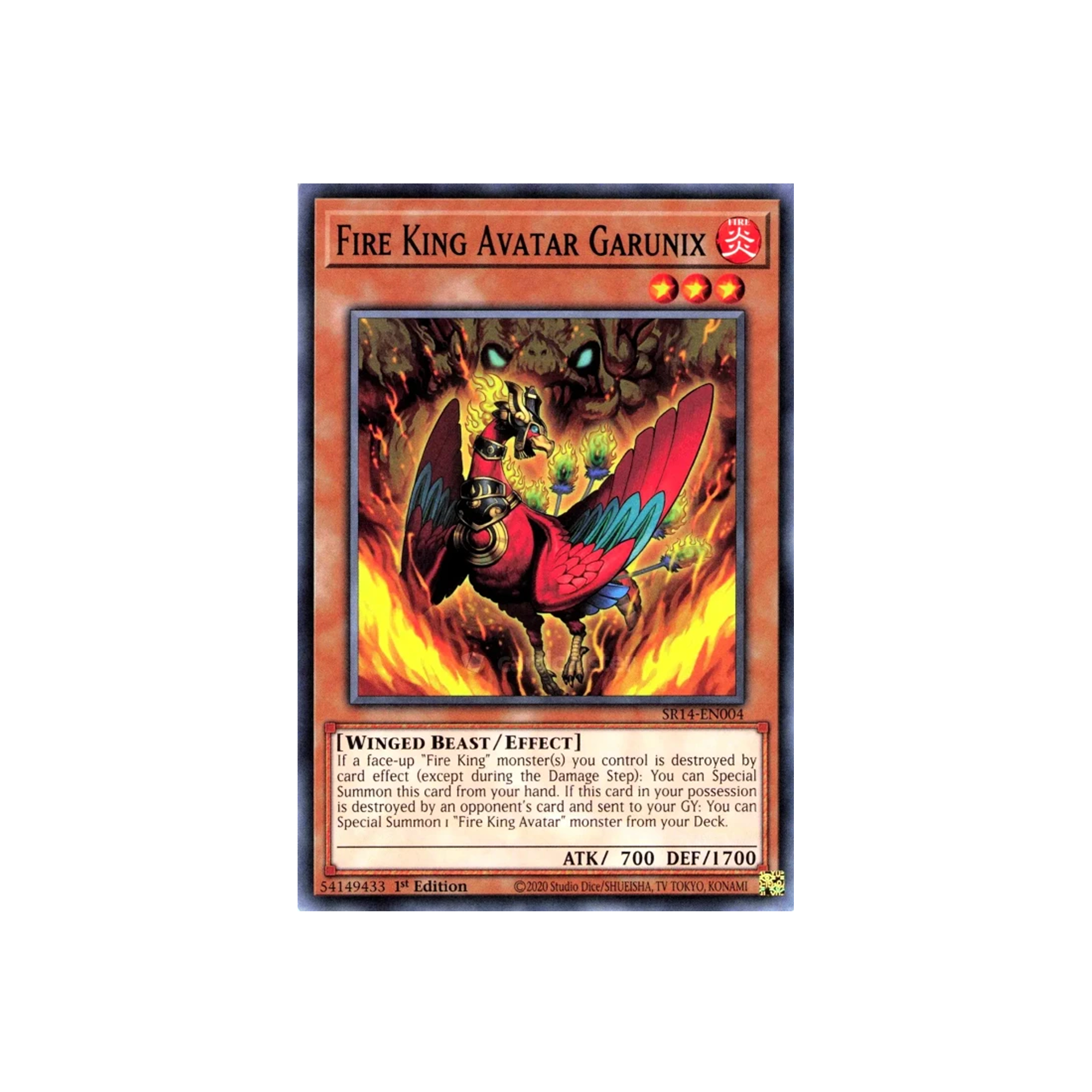 Yu-Gi-Oh! Fire Kings Reprint Structure Deck Booster Box