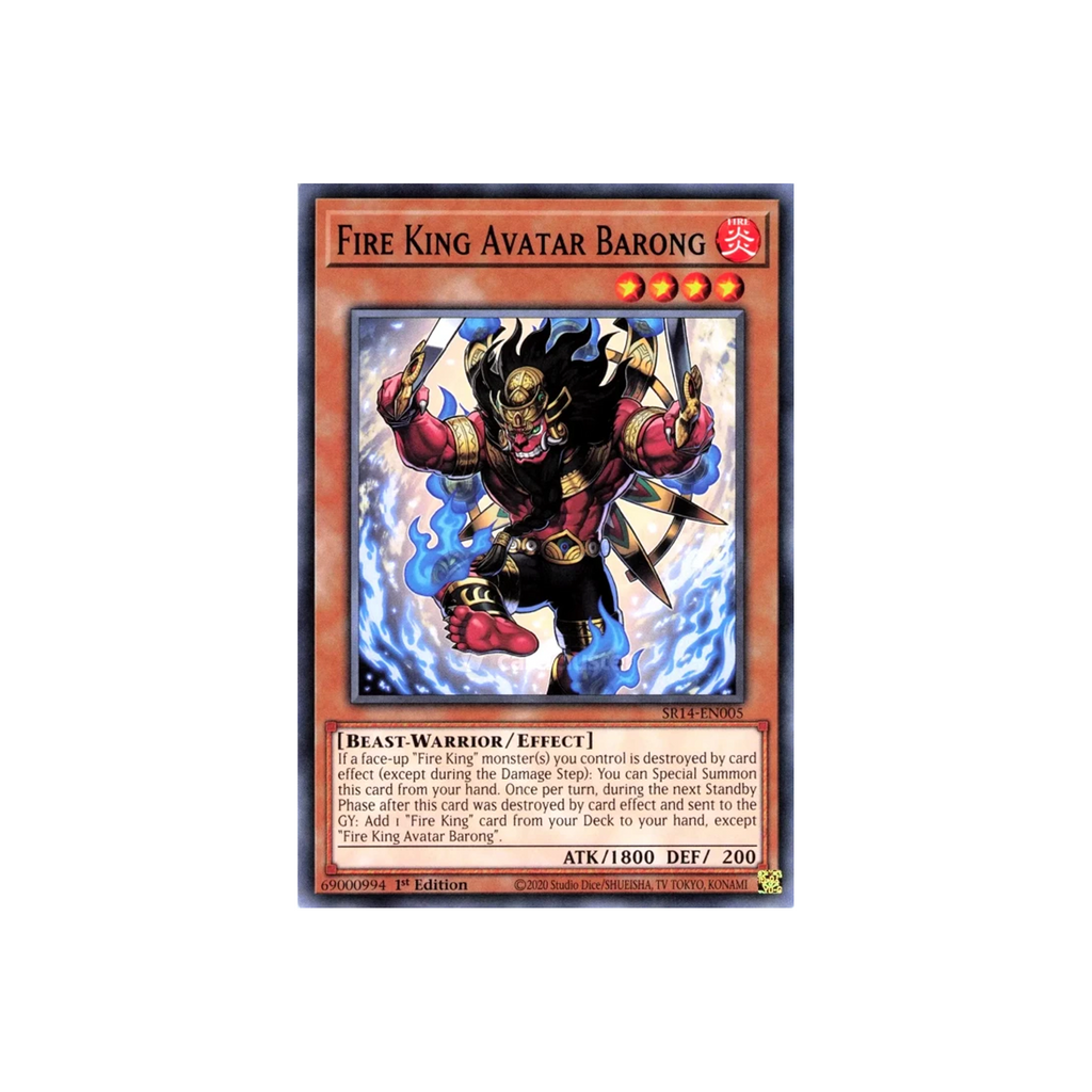 Yu-Gi-Oh! Fire Kings Reprint Structure Deck Booster Box