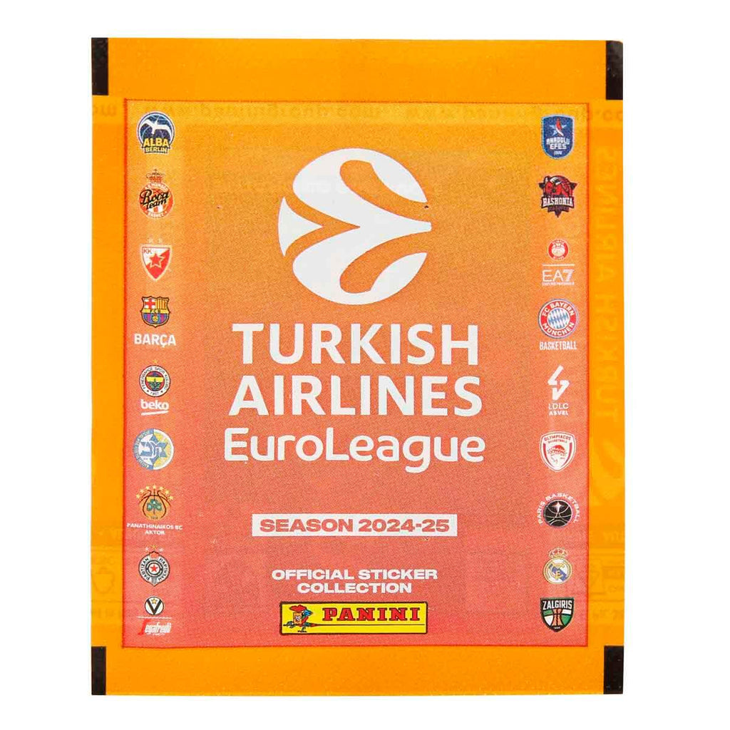 Panini 2024-25 Turkish Airlines Euroleague Sticker - Tekli Paket