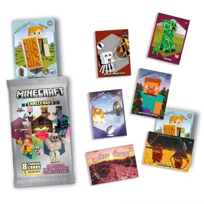 Panini MINECRAFT 4 2025 Oyun Kartları - Mega Başlangıç Paket