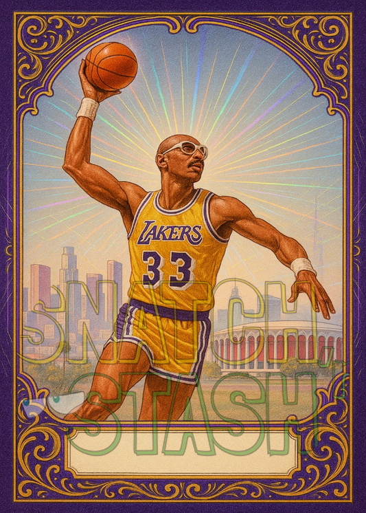 Kareem Abdul-Jabbar – Skyhook Legacy Custom Trading Card