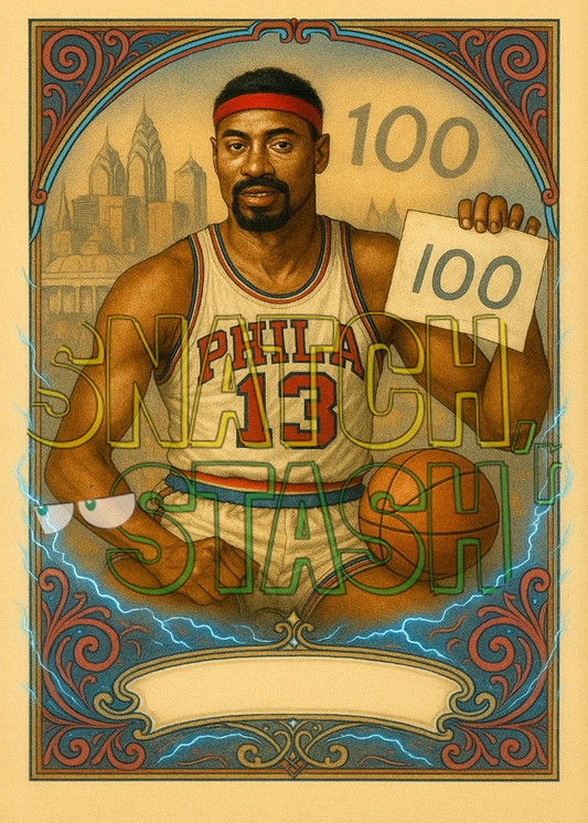 Wilt Chamberlain – The 100-Point Legend Custom Card