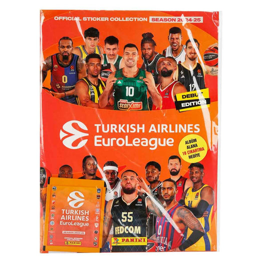 Panini 2024-25 Turkish Airlines Euroleague Çıkartma Albümü