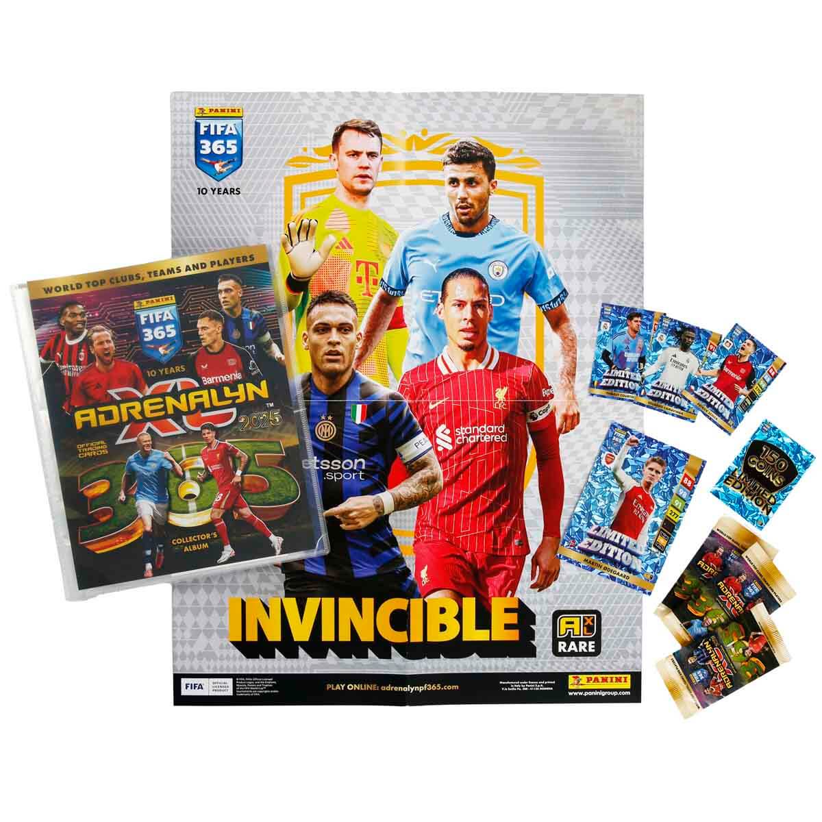 Panini FIFA 365 Adrenalyn 2025 - Mega Başlangıç Paketi