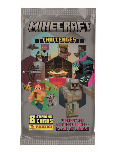 Panini MINECRAFT 4 2025 Oyun Kartları - Tekli Paket